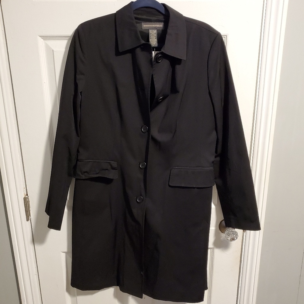 Banana Republic Long Jacket trench coat